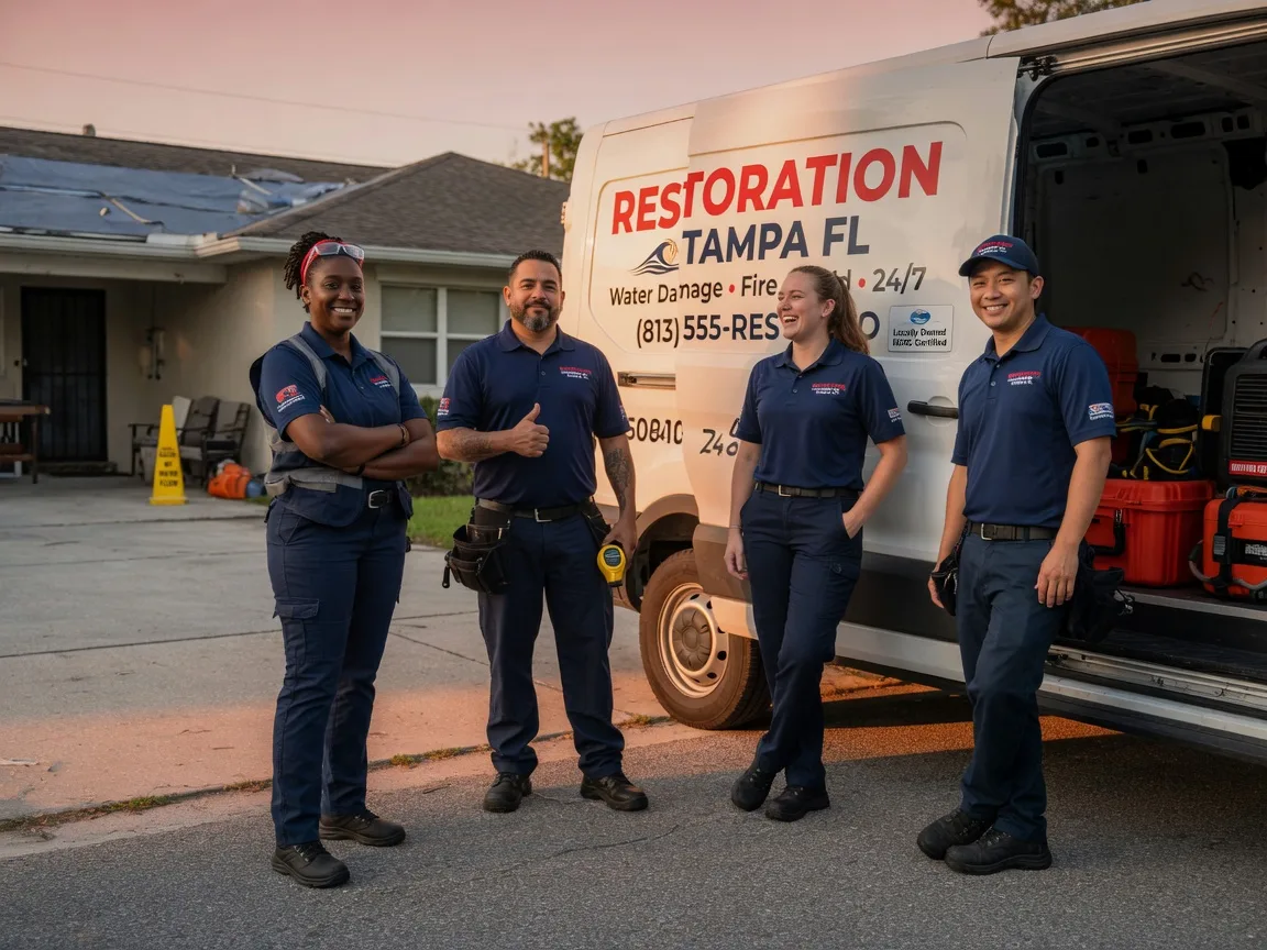 Water Damage Restoration company in Le Roy, WV